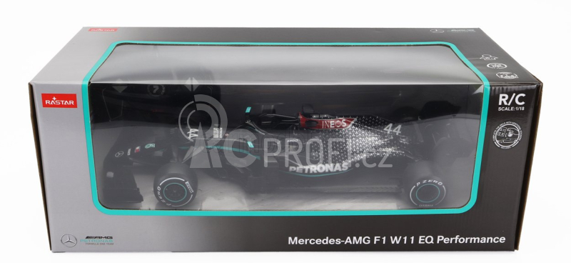 Mondomotors Mercedes gp F1  W12 Mercedes M12 Eq Power+ Team Amg Petronas Motorsport Formula One N 44 Season 2021 Lewis Hamilton 1:18 Černá Zelená