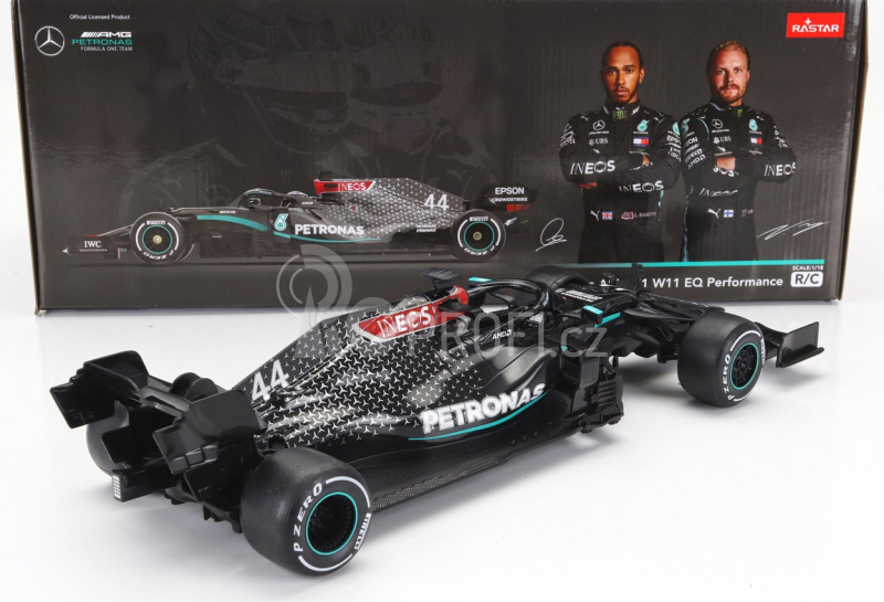 Mondomotors Mercedes gp F1  W12 Mercedes M12 Eq Power+ Team Amg Petronas Motorsport Formula One N 44 Season 2021 Lewis Hamilton 1:18 Černá Zelená