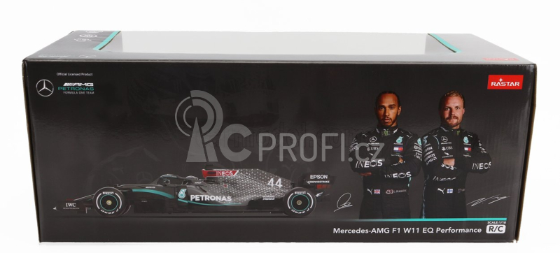 Mondomotors Mercedes gp F1  W12 Mercedes M12 Eq Power+ Team Amg Petronas Motorsport Formula One N 44 Season 2021 Lewis Hamilton 1:18 Černá Zelená