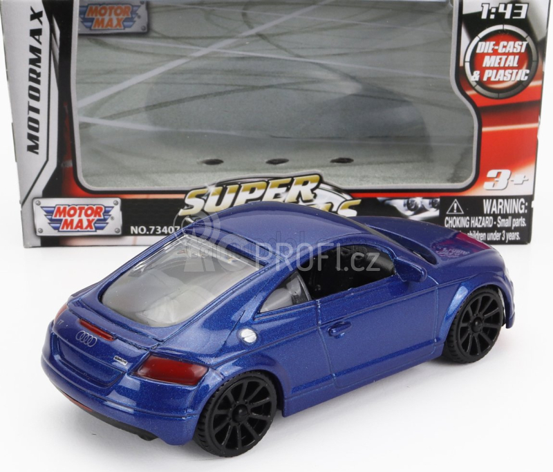 Motor-max Audi Tt Coupe 2007 1:43 Blue