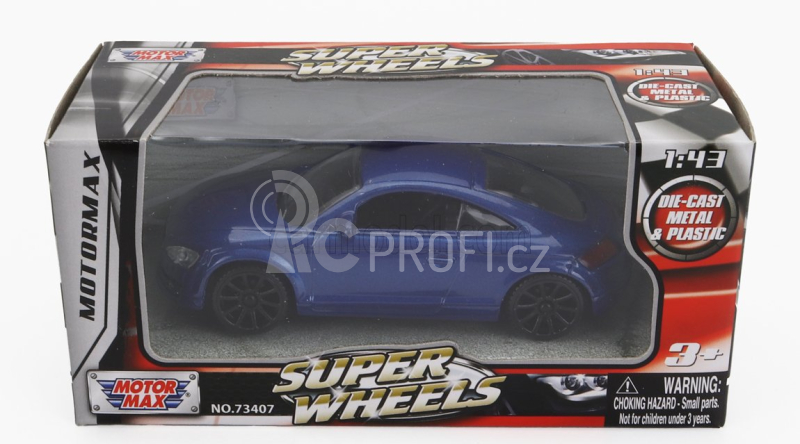 Motor-max Audi Tt Coupe 2007 1:43 Blue