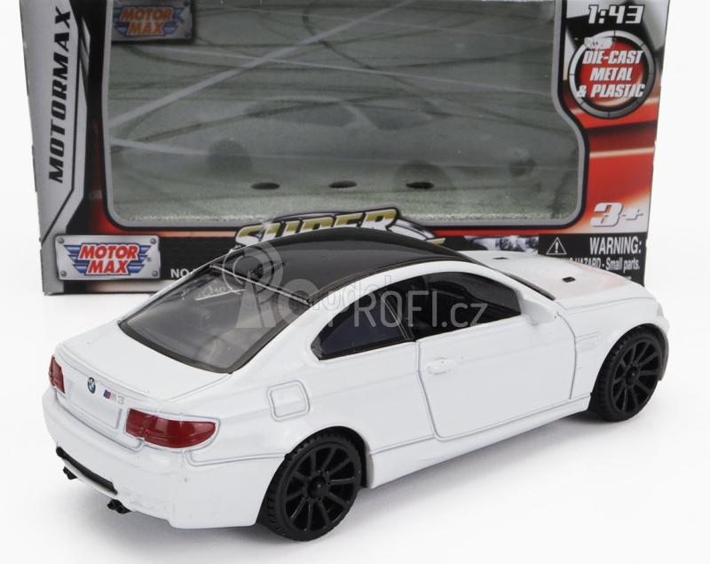 Motor-max BMW 3-series M3 (e92) Coupe 2008 1:43 Bílá