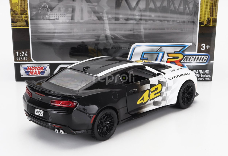 Motor-max Chevrolet Camaro Zl1 N 42 Racing 2017 1:24 Bílá Černá