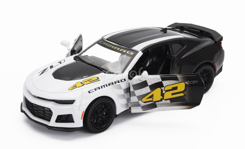 Motor-max Chevrolet Camaro Zl1 N 42 Racing 2017 1:24 Bílá Černá