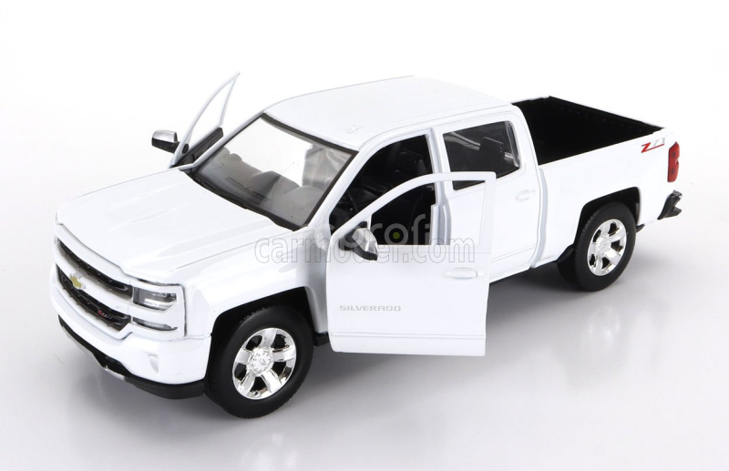 Motor-max Chevrolet Silverado 1500 Lt-z71 Crew Cab Pick-up 2017 1:27 Bílá