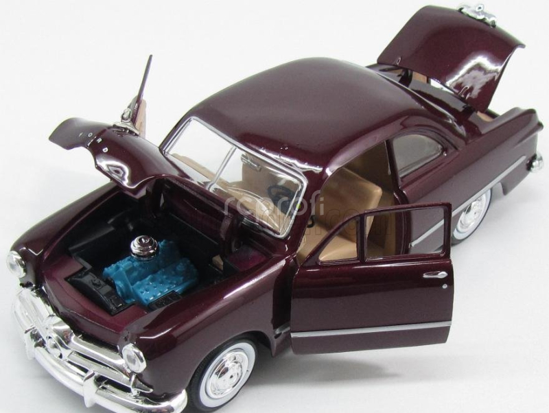 Motor-max Ford usa Coupe 1949 1:24 Burgundy