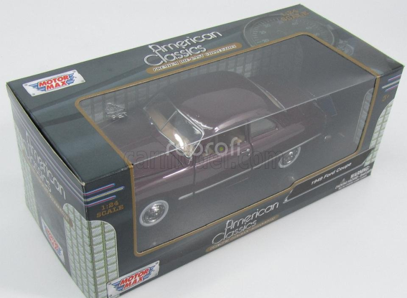 Motor-max Ford usa Coupe 1949 1:24 Burgundy