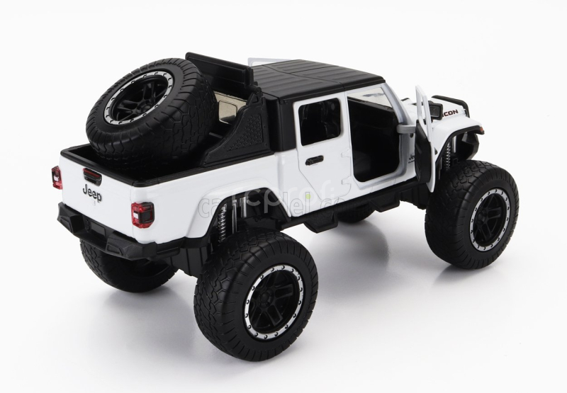 Motor-max Jeep Gladiator Pick-up Rubicon 2021 1:27 Bílá