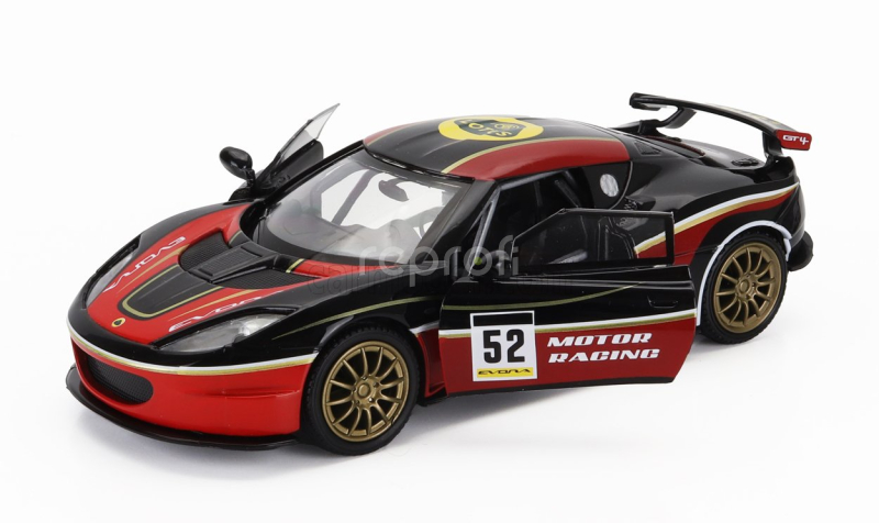 Motor-max Lotus Evora N 52 Racing 2009 1:24 Bílá Černá