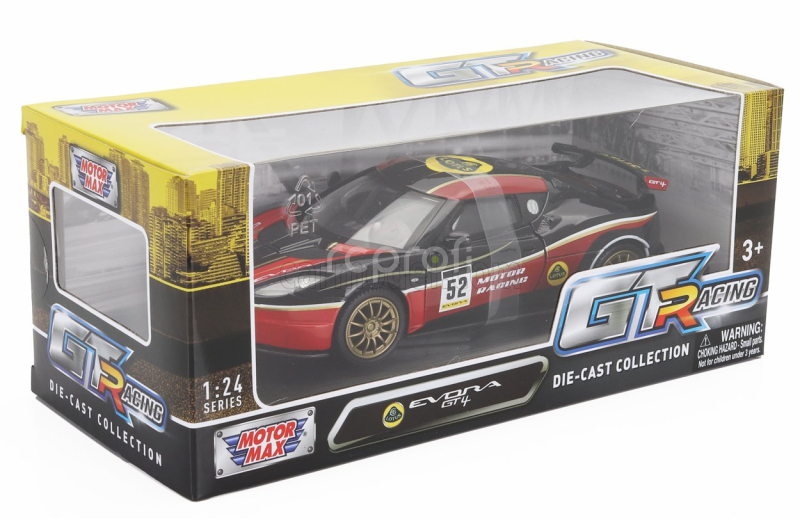 Motor-max Lotus Evora N 52 Racing 2009 1:24 Bílá Černá