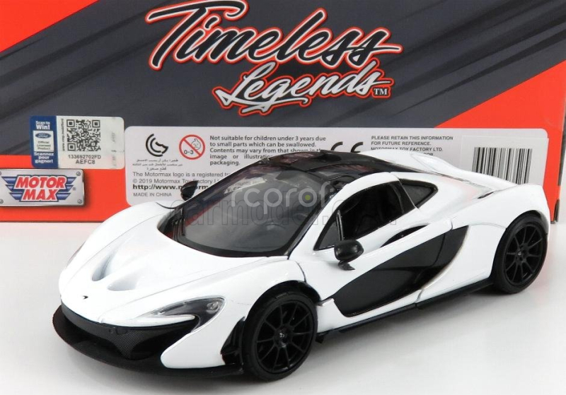 Motor-max Mclaren P1 2013 1:24 Bílá