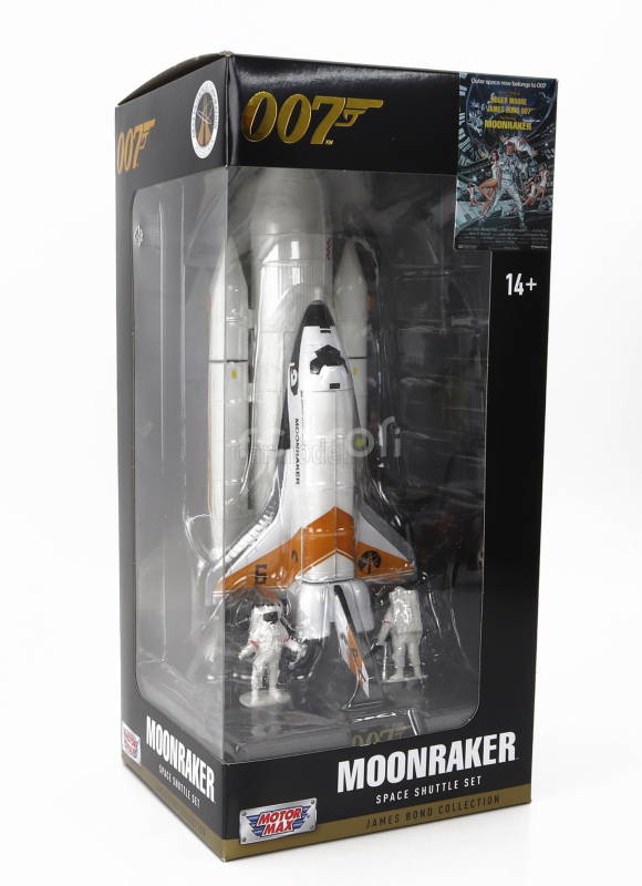 Motor-max Moonraker Diorama - Space Shuttle - 007 James Bond - Moonraker 1:36 Bílá