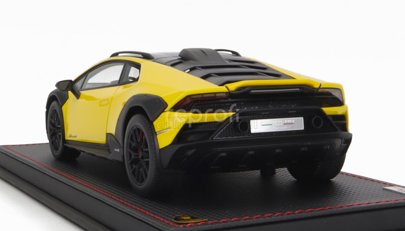 Mr-models Lamborghini Huracan Sterrato 2022 - Con Vetrina - With Showcase 1:18 Giallo - Žlutá Černá