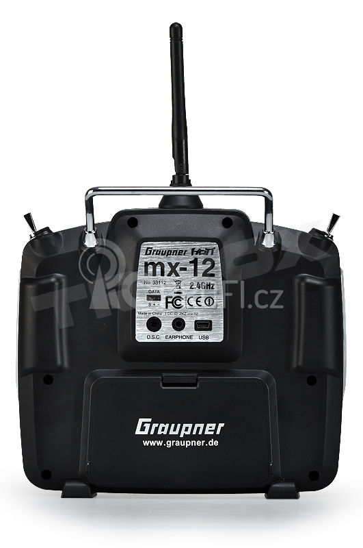 MX-12 2,4GHz HOTT RC souprava