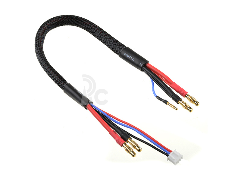 Nabíjecí kabel s 2S XH -> 5mm/2mm 30cm