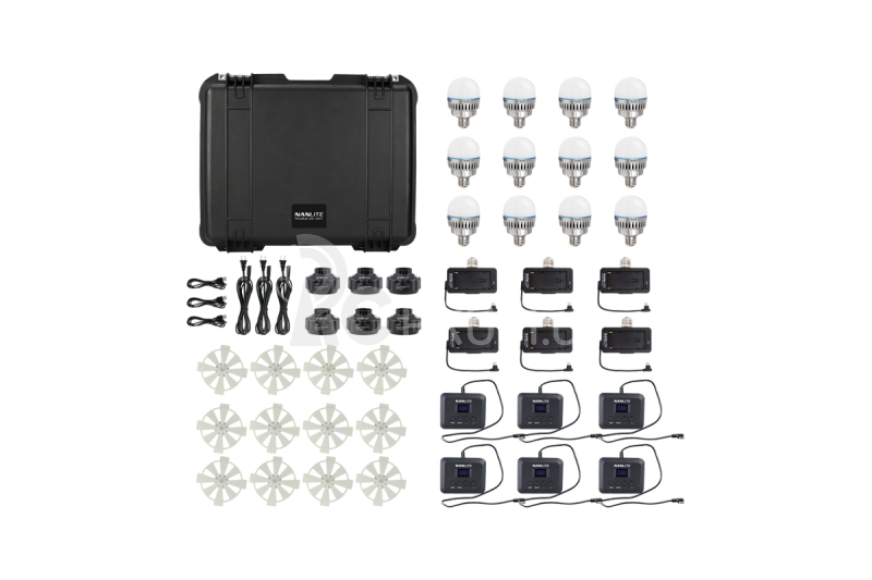 Nanlite PavoBulb 10C 12 light kit