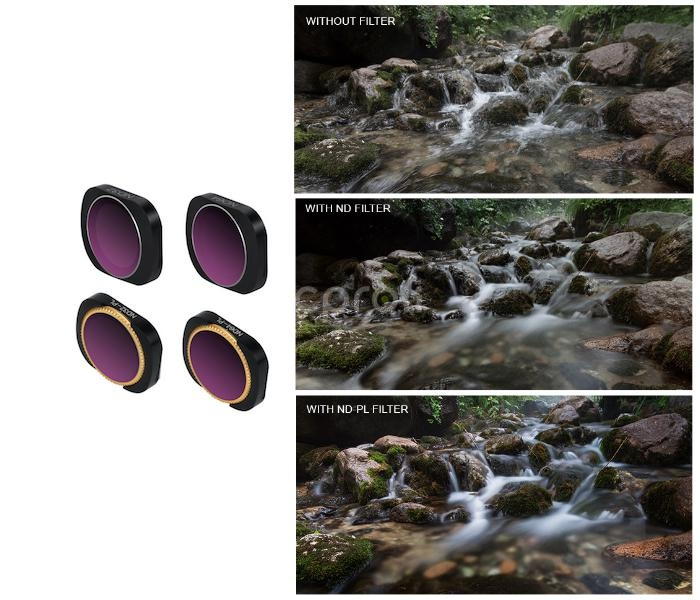 ND-X Pack 4 Lens Filters pro Osmo Pocket 1/2