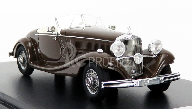 Neo scale models Mercedes benz Type 290 (w18) Roadster 1936 1:43 Brown