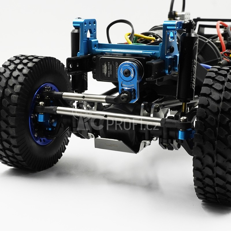 Nerezové linky řízení 2ks pro Tamiya CC-02