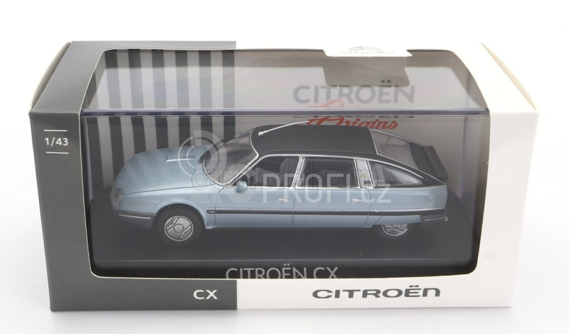 Norev Citroen Cx Turbo 2 Prestige 1986 1:43 Světle Modrá Met