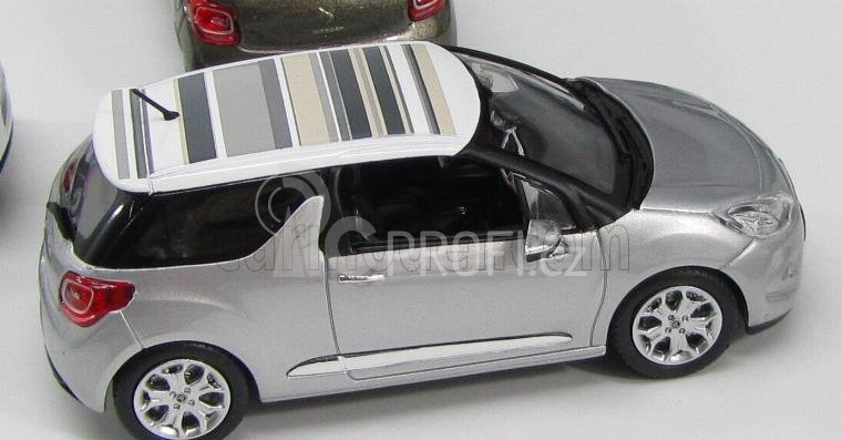 Norev Citroen Set 3x Ds3 2012 With New Roofdeco Flower - Grafic Art - Falvio 1:43 Různé