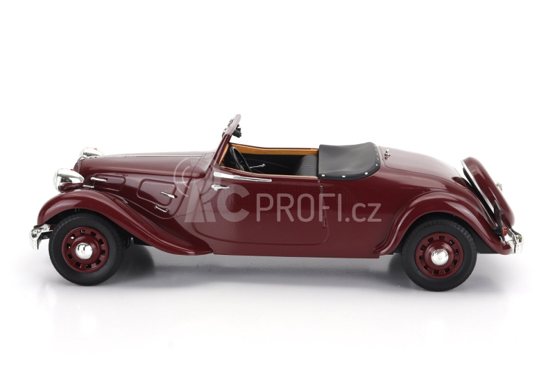 Norev Citroen Traction Avant Cabriolet Open 1939 1:18 Bordeaux