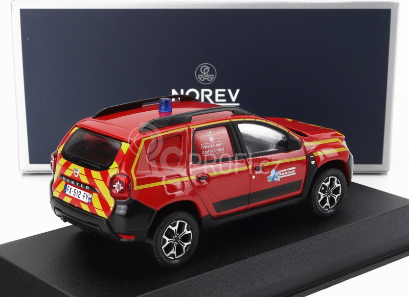 Norev Dacia Duster Pompiers 2020 1:43 Red