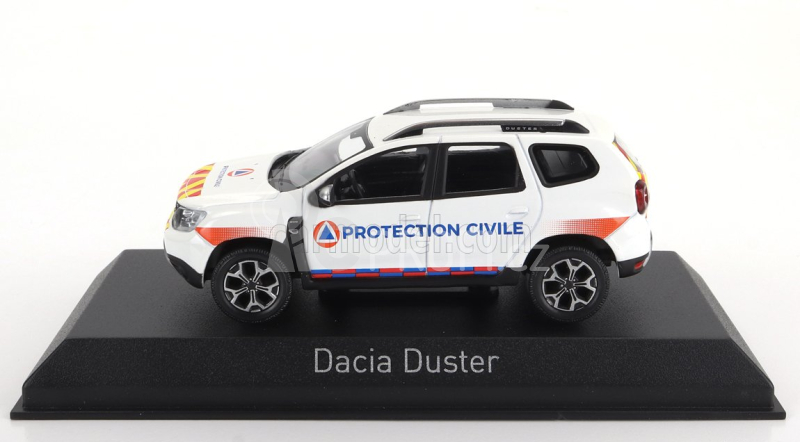 Norev Dacia Duster Protection Civile 2020 1:43 Bílá