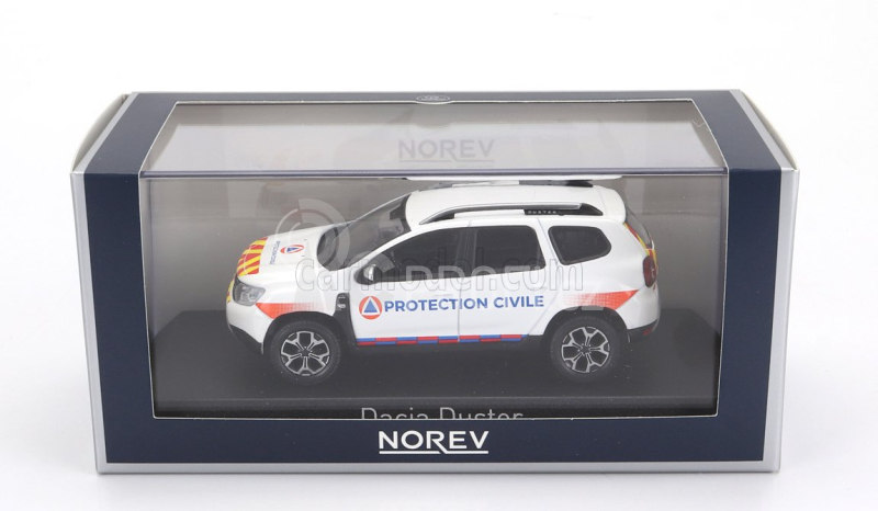 Norev Dacia Duster Protection Civile 2020 1:43 Bílá