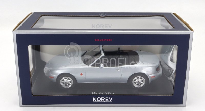 Norev Mazda Mx-5 Spider 1989 1:18 Silver