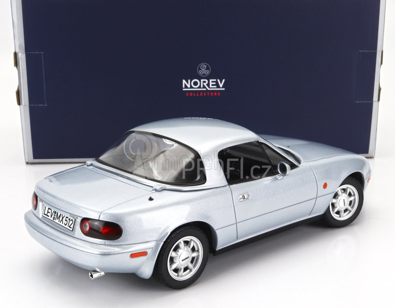 Norev Mazda Mx-5 Spider 1989 1:18 Silver