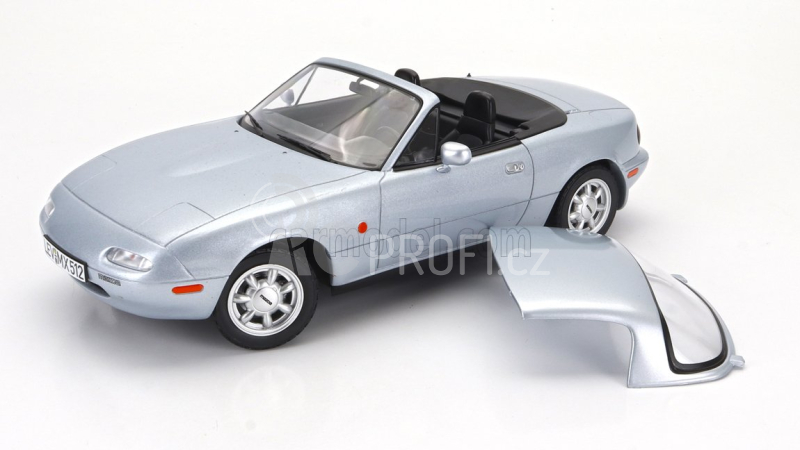 Norev Mazda Mx-5 Spider 1989 1:18 Silver