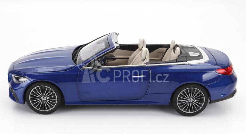 Norev Mercedes benz Cle-class Cabriolet (a236) Amg Line 2024 1:18 Spektrální Modrá Černá