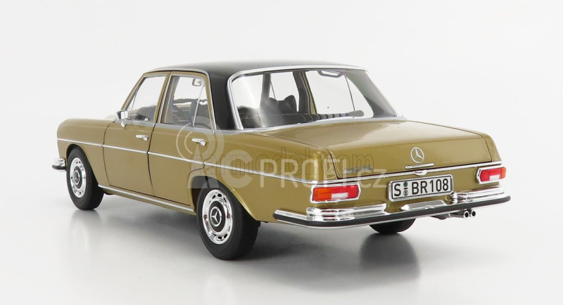 Norev Mercedes benz S-class 280se (w108) 1968 1:18 Tunis Béžová Černá