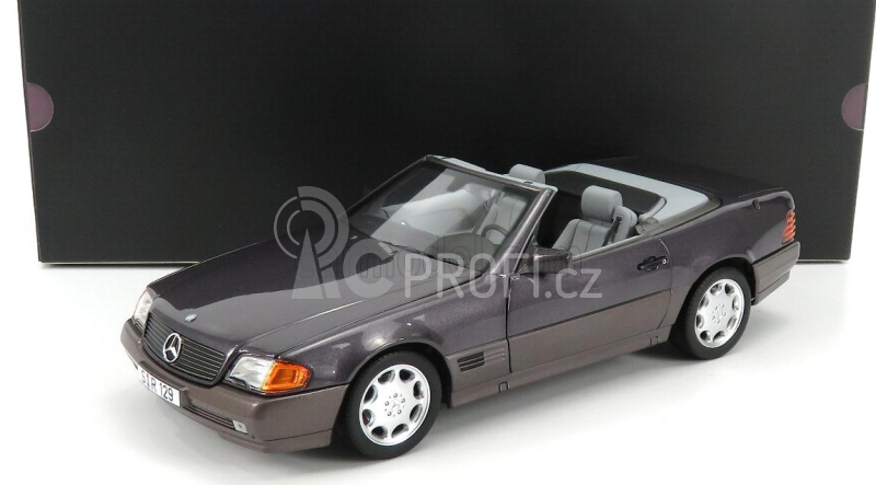 Norev Mercedes benz Sl-class Sl500 (r129) Spider Hard-top 1989 1:18 Bornit Met