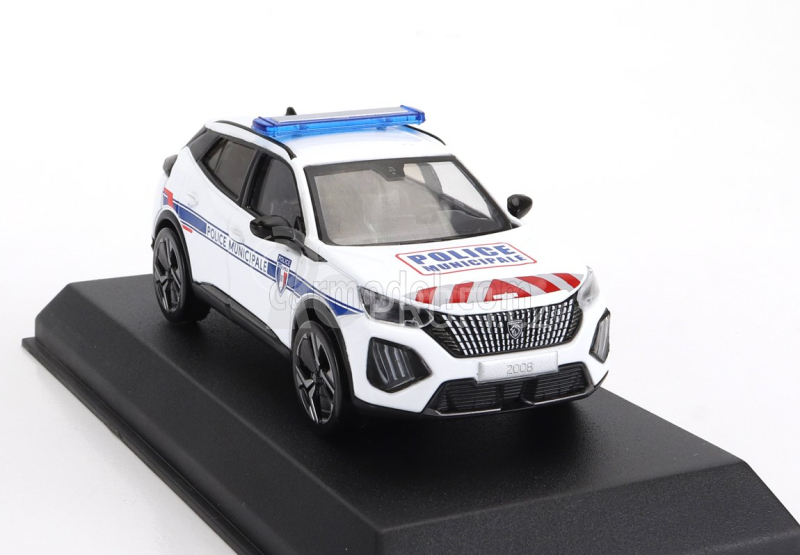 Norev Peugeot 2008 Police Municipale 2024 1:43 Bílá