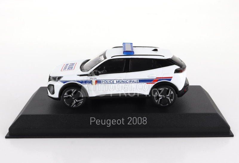 Norev Peugeot 2008 Police Municipale 2024 1:43 Bílá