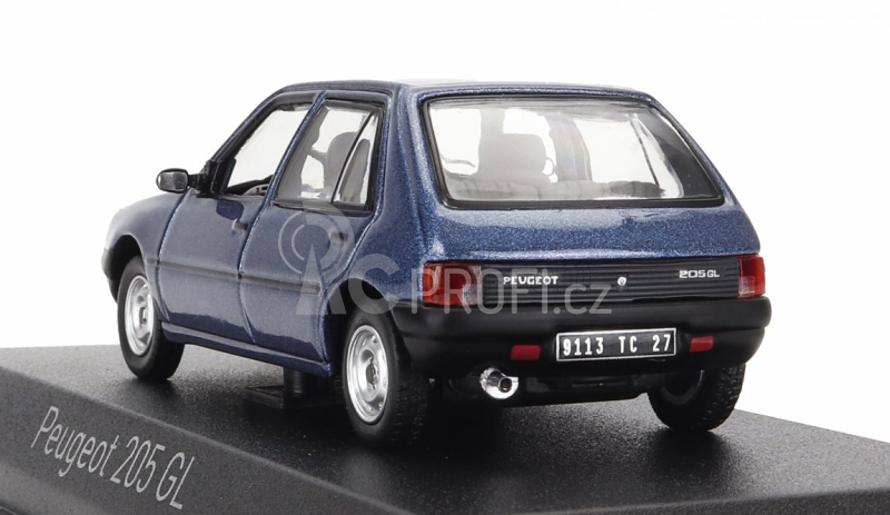 Norev Peugeot 205 Gl 1988 1:43 Ming Blue