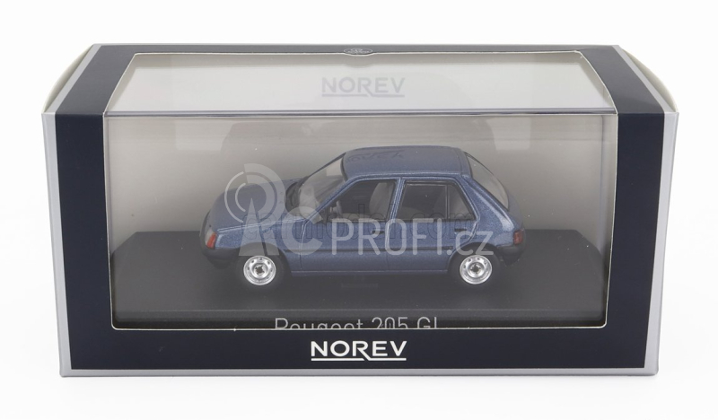 Norev Peugeot 205 Gl 1988 1:43 Ming Blue