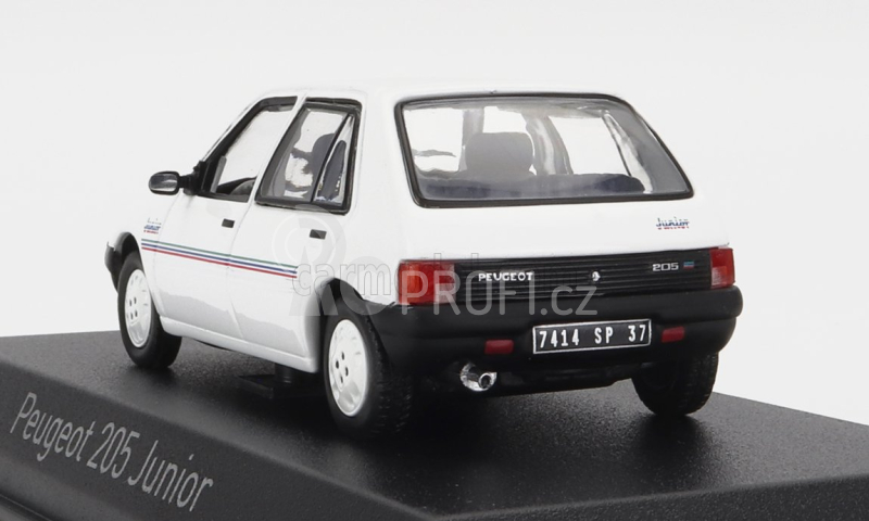 Norev Peugeot 205 Junior 1988 1:43 Bílá