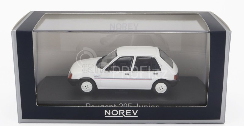 Norev Peugeot 205 Junior 1988 1:43 Bílá