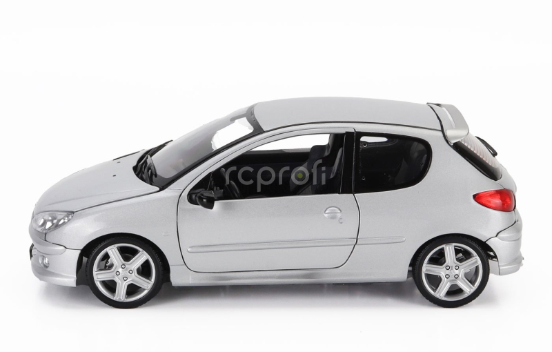 Norev Peugeot 206 Rc 2003 1:18 Hliníkové Stříbro