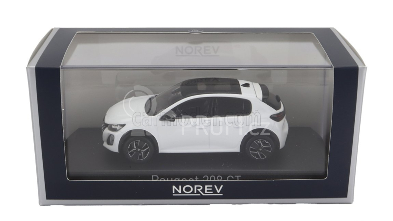 Norev Peugeot 208 Gt 2024 1:43 Bílá