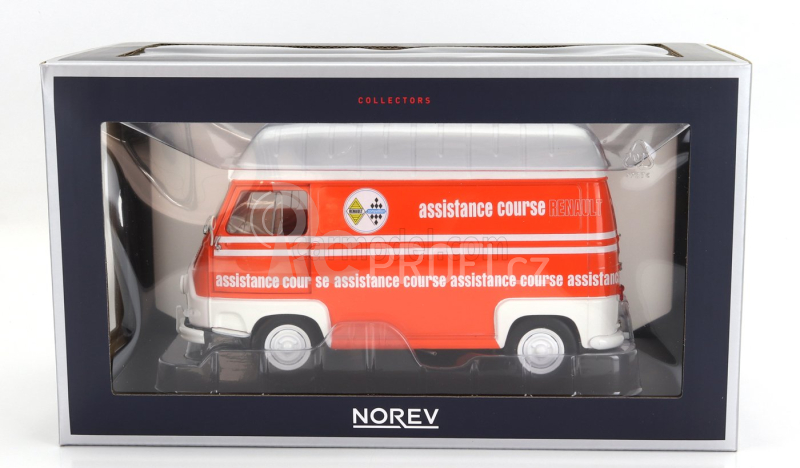 Norev Renault Estafette Van Assistance Course 1968 1:18 Oranžová Bílá