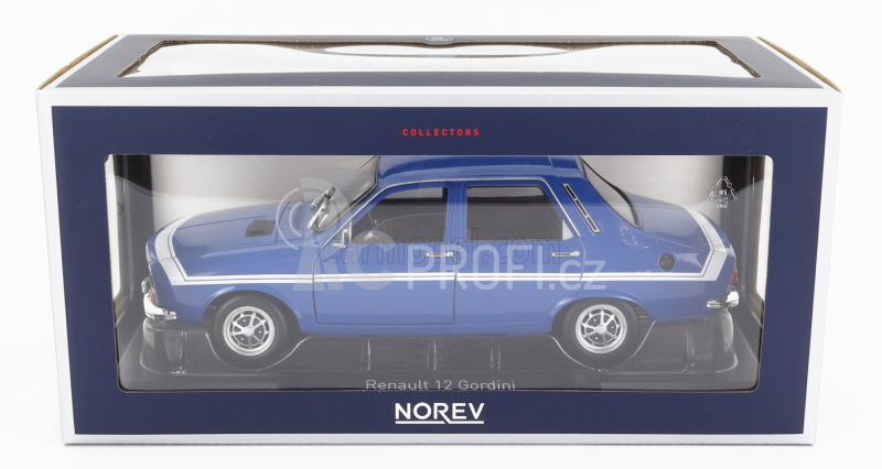 Norev Renault R12 Gordini 1971 1:18 Francouzská Modrá