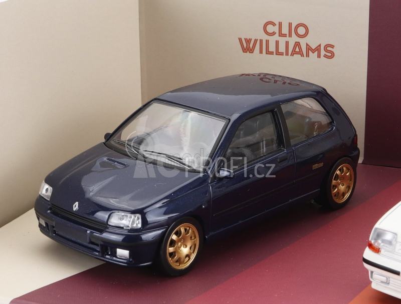 Norev Renault Set 3x Jet-car Clio Williams 1993 - R5 Supercinque Gt Turbo 1988 - Peugot 205 Gti 1.6 1984 1:43 Různé