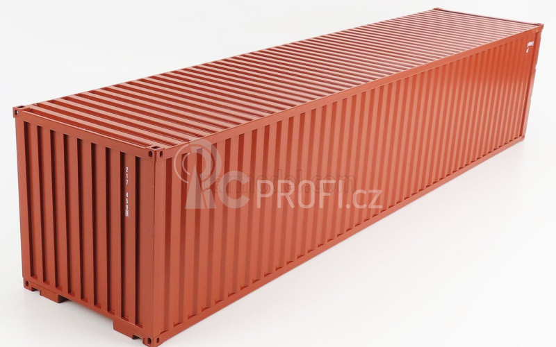 Nzg Accessories International Sea-container 40 For Trailer 1:18 Brown