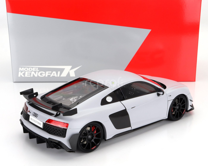 Nzg Audi R8 Coupe Gt 2019 1:18 Bílý Met