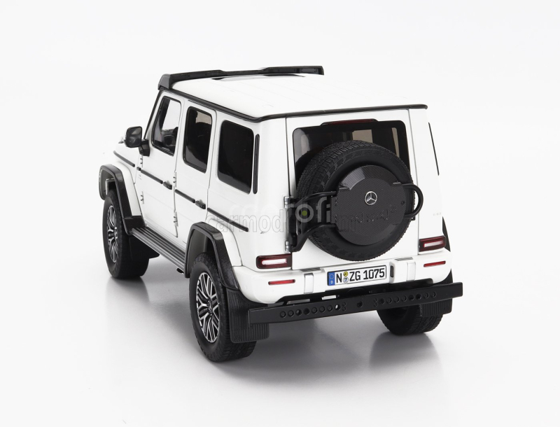 Nzg Mercedes benz G-class G63 4x4 Amg 2023 1:18 Opalith White