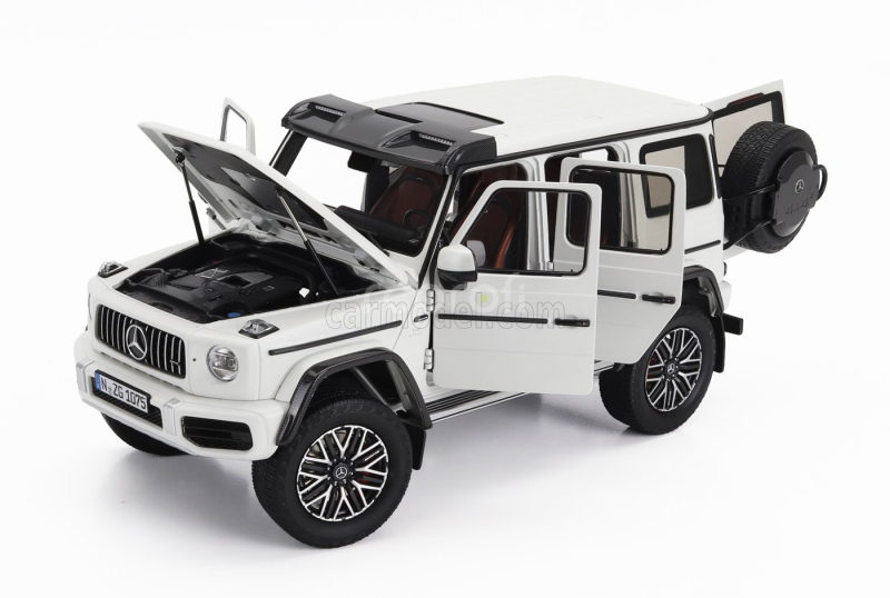 Nzg Mercedes benz G-class G63 4x4 Amg 2023 1:18 Opalith White